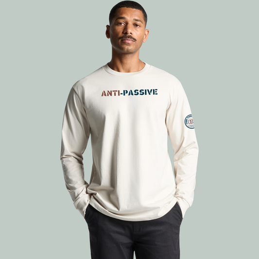 Anti-Passive | Signature L/S Tee Bone