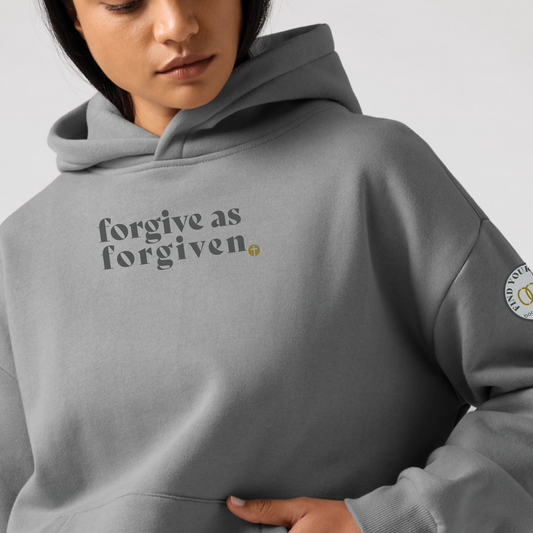 Forgive | Relaxed Hoodie Shadow