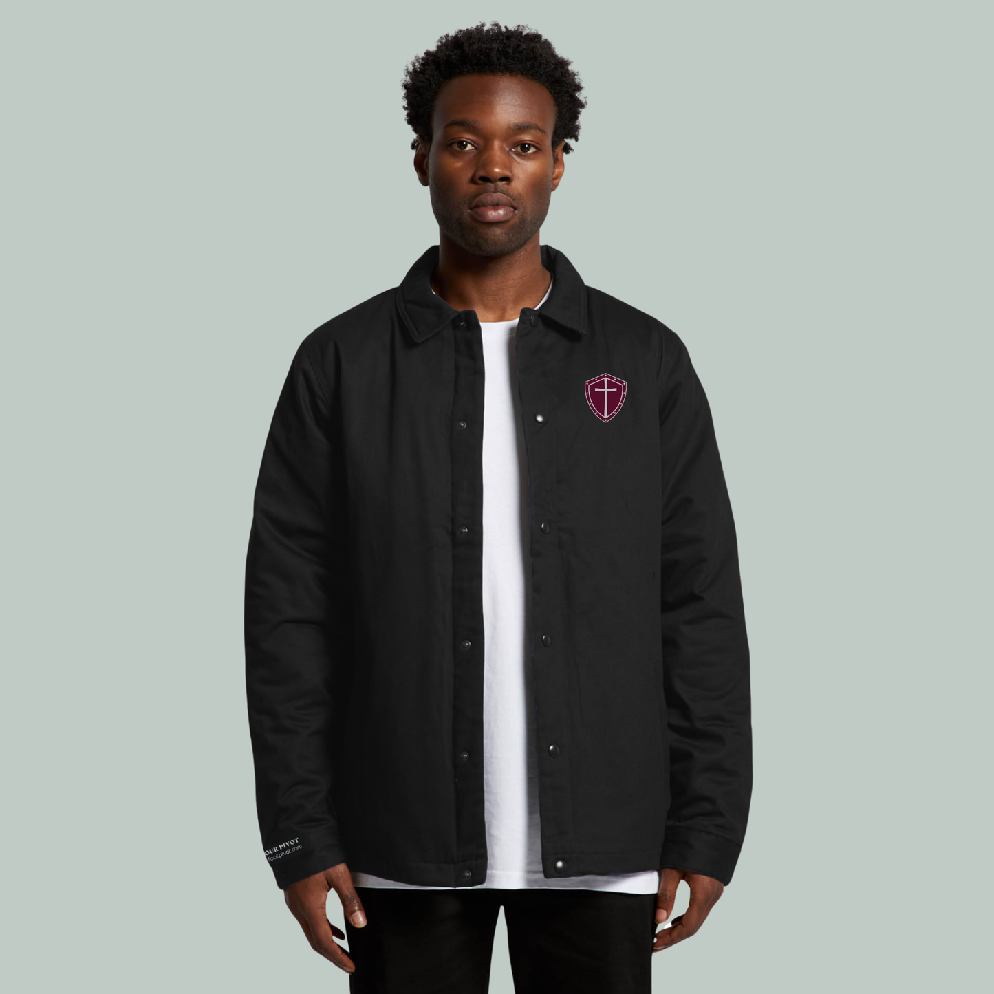 Armor Up | Quilted Work Jacket Black