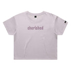 Cherished | Crop S/S Tee Orchid