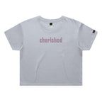 Cherished | Crop S/S Tee Powder