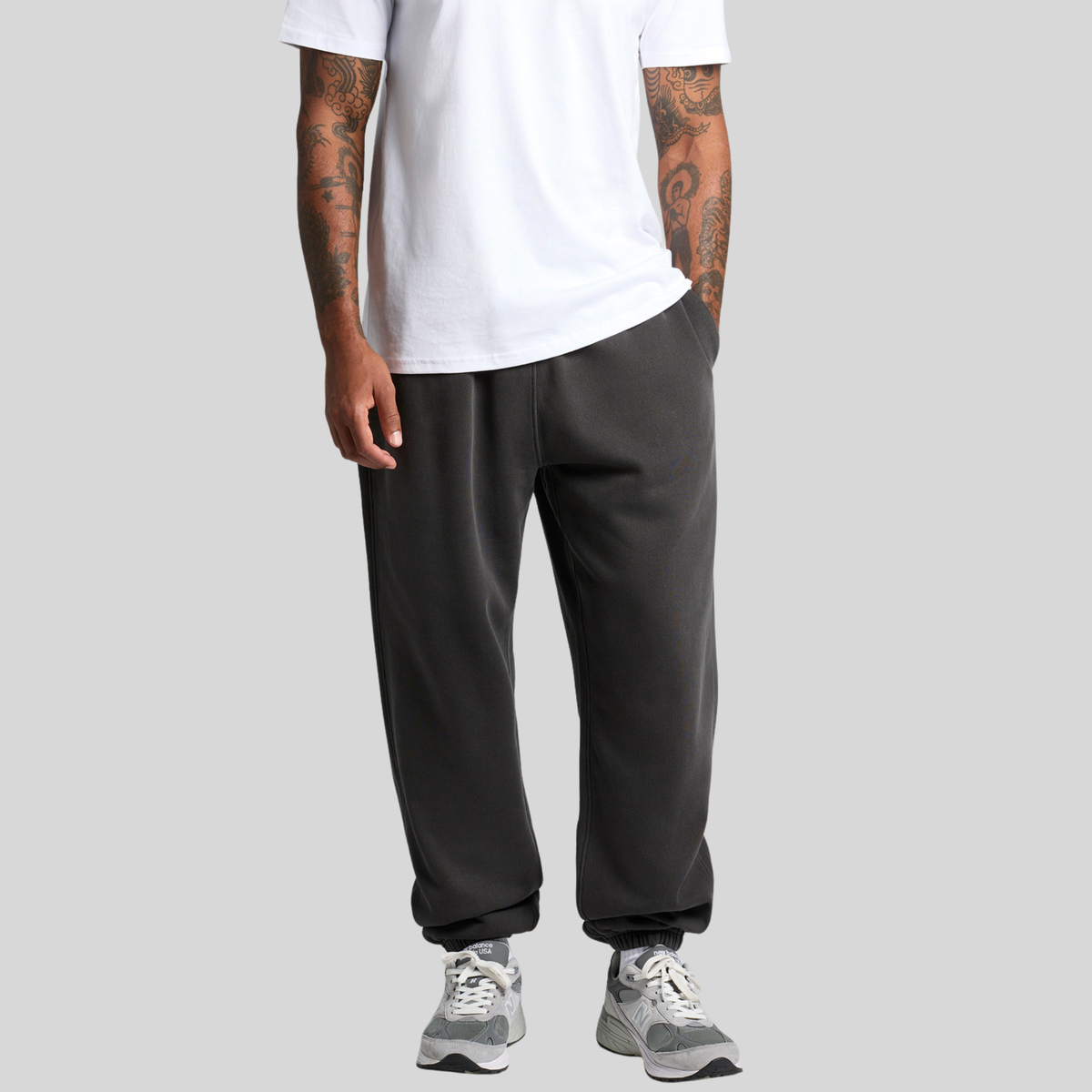 The Signature | Faded Track Pant Faded Black