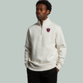 Armor Up | ECO | Quarter Zip Cadet Collar Ecru