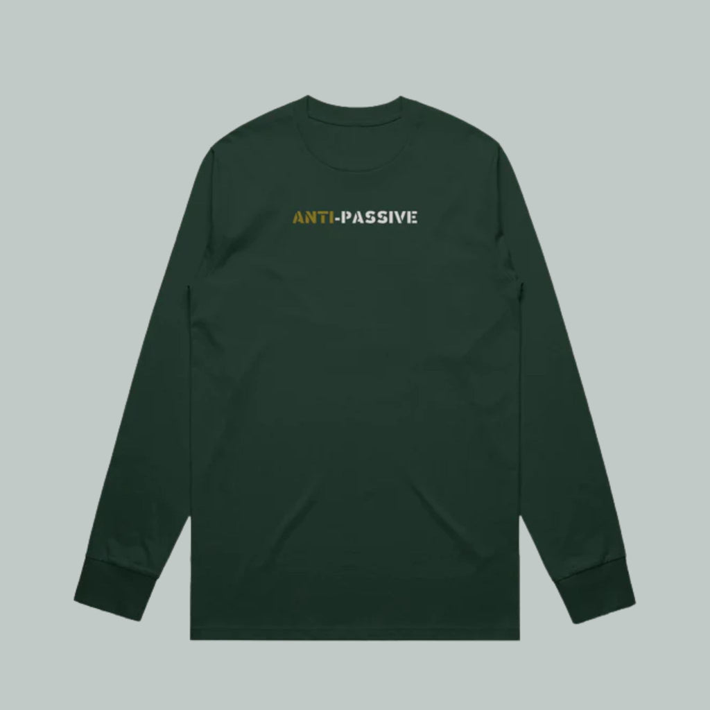 Anti-Passive | Tee Pine Green