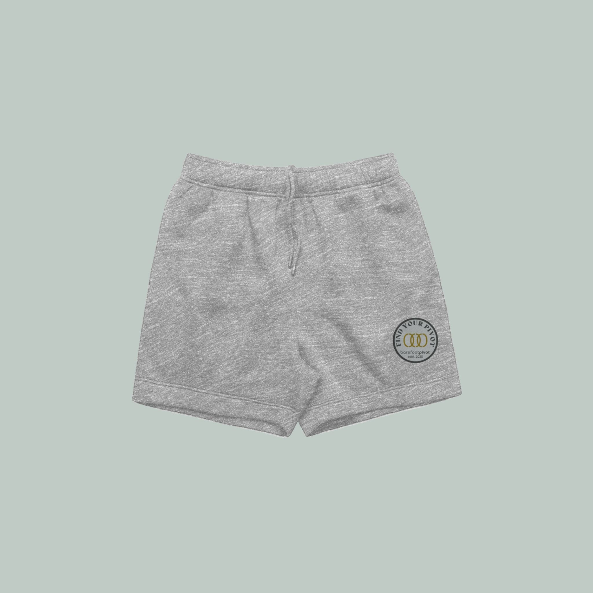 Track Shorts | Relaxed 18-Inch Athletic Heather