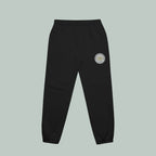 Track Pants | Relaxed Elastic Cuff Black