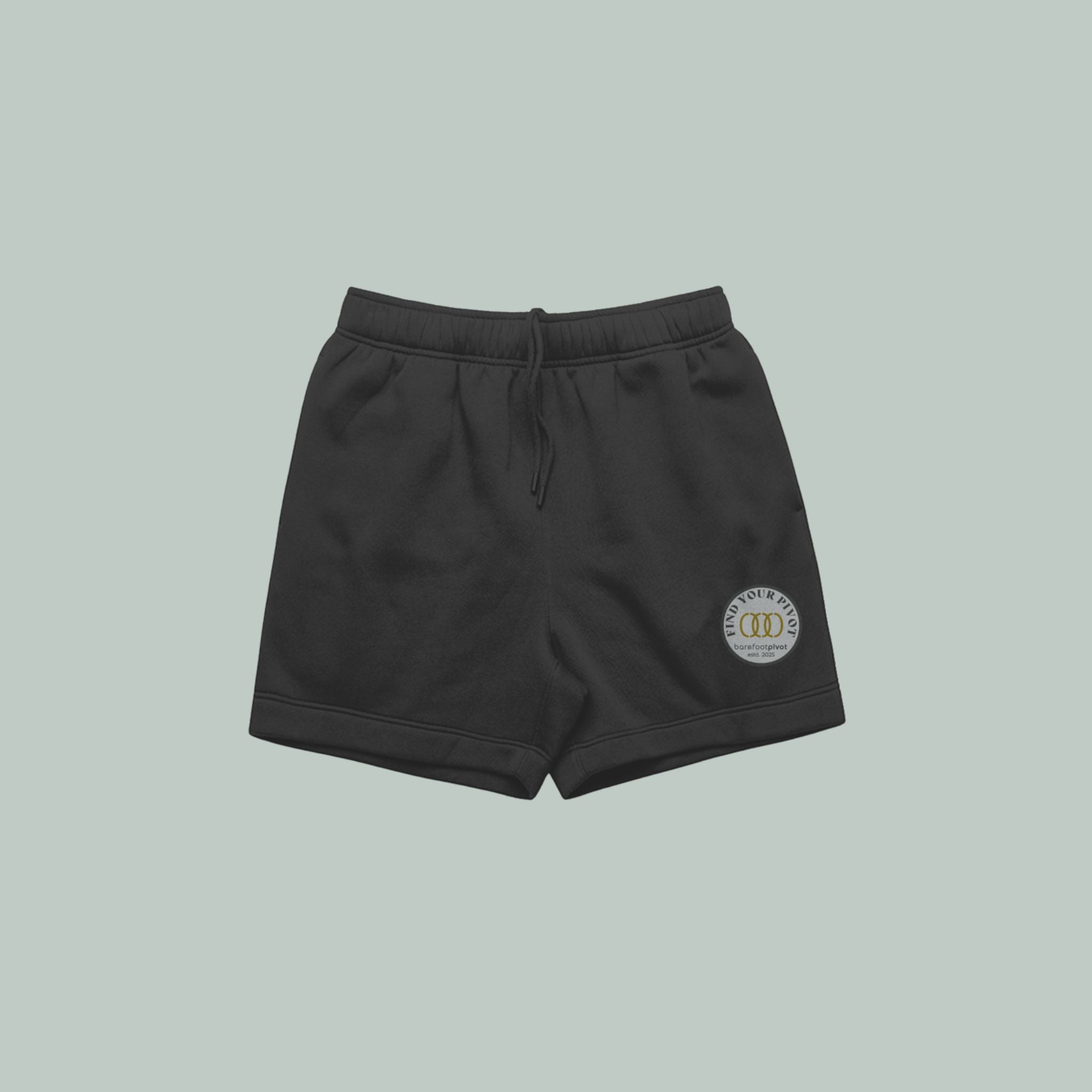 Track Shorts | Relaxed 18-Inch Black