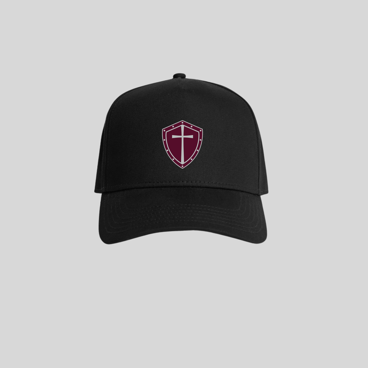 Armor Up | Cross & Shield Black One Size