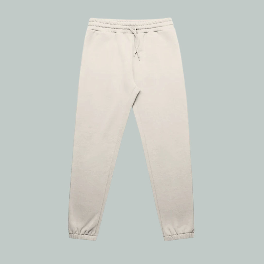 Track Pant | ECO | Stencil Elastic Cuff Ecru