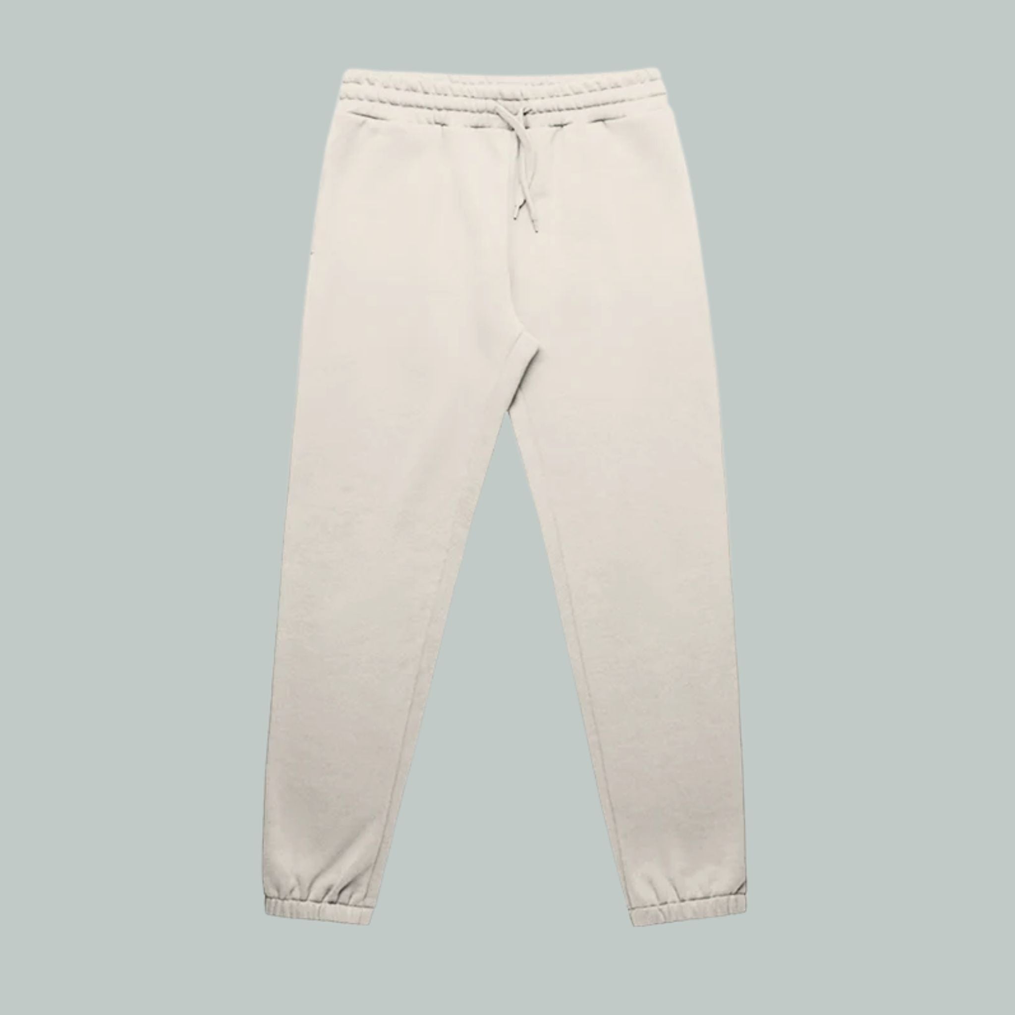 Track Pant | ECO | Stencil Elastic Cuff Ecru