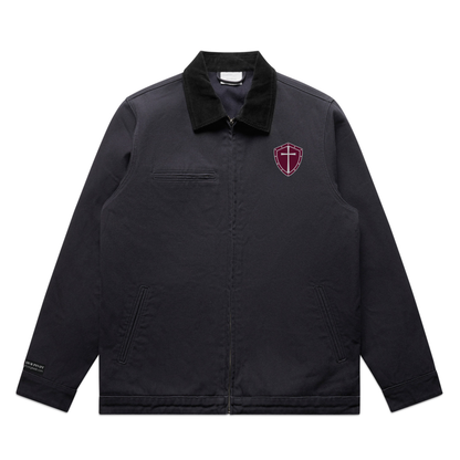 Armor Up | Canvas Corduroy Jacket Ink Blue