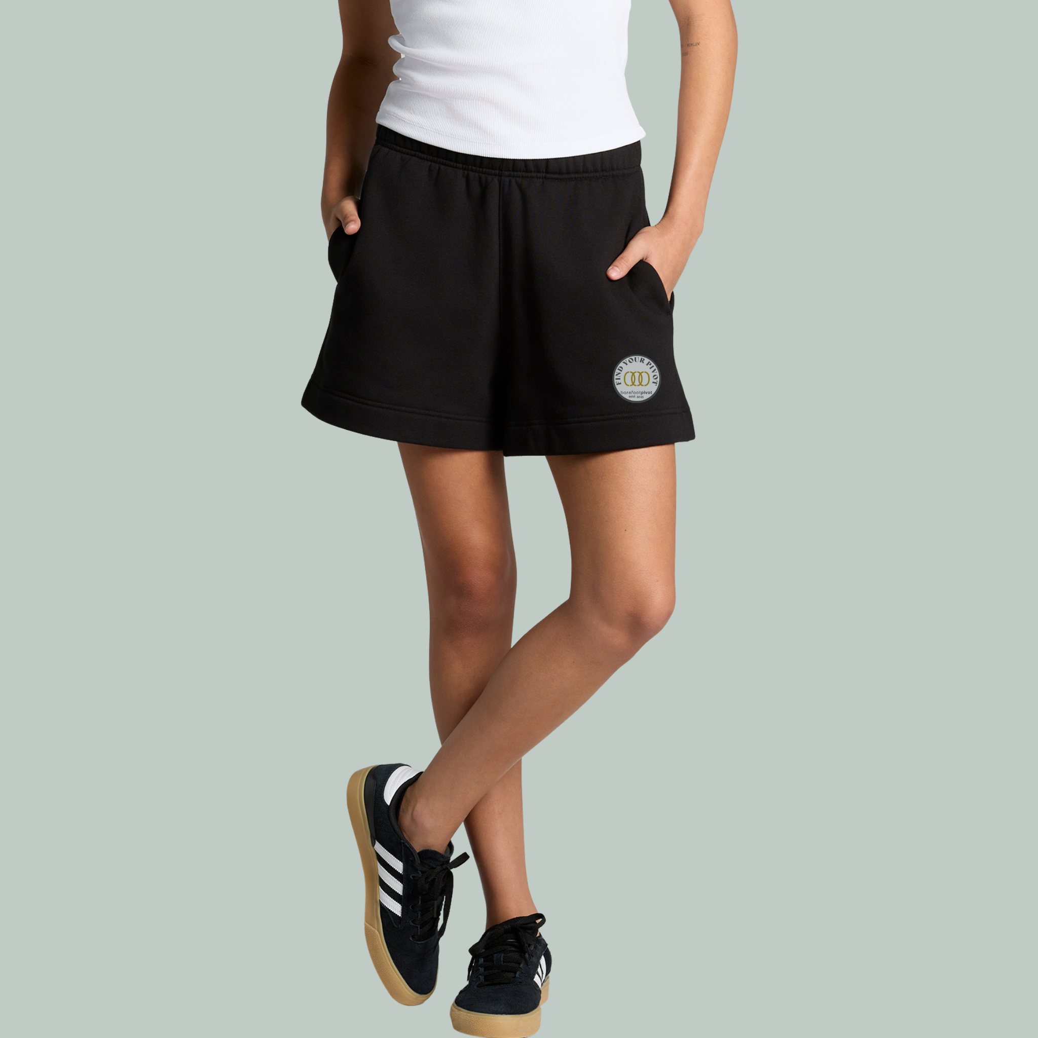 Track Shorts | Relaxed Black