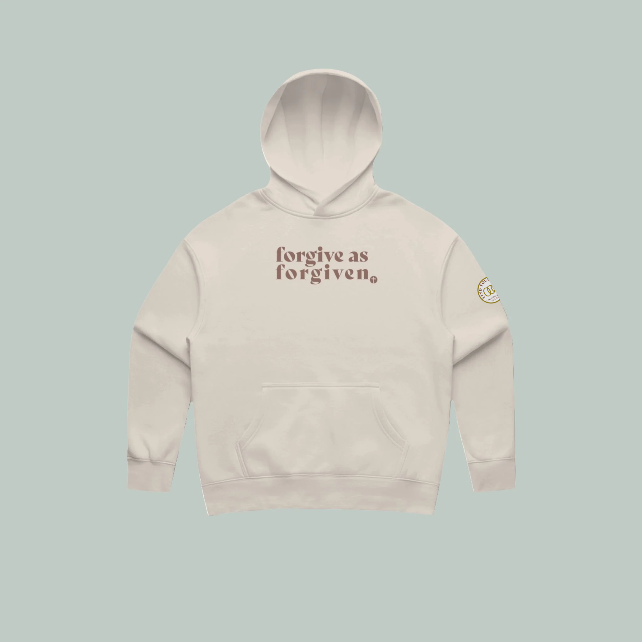 Forgive | ECO | Relaxed Hoodie Bone