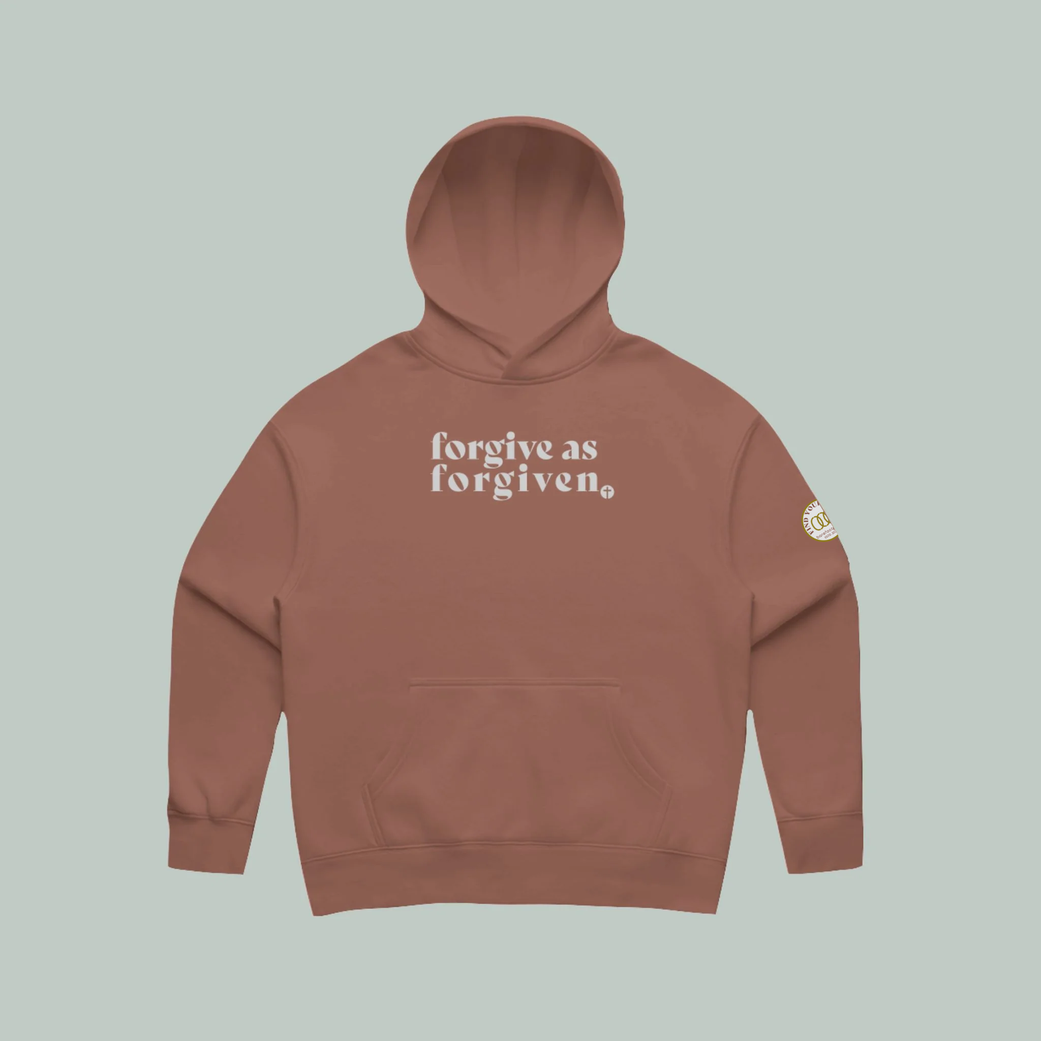 Forgive | ECO | Relaxed Hoodie Hazy Pink