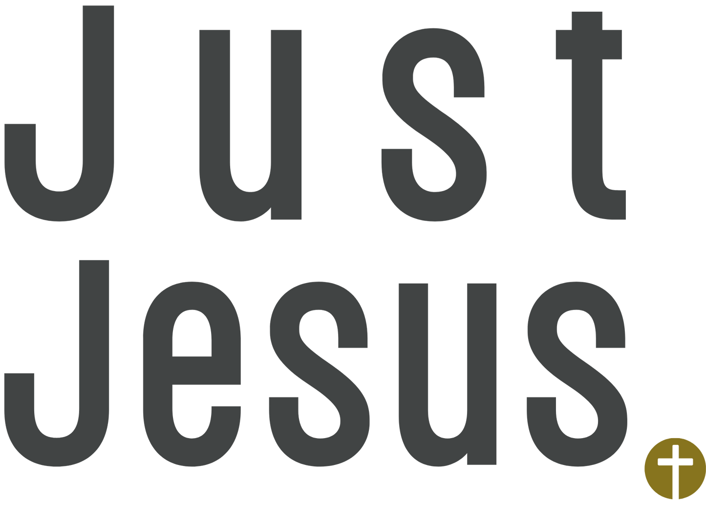 Just Jesus | LUX | Organic | Ultra Heavyweight Hoodie