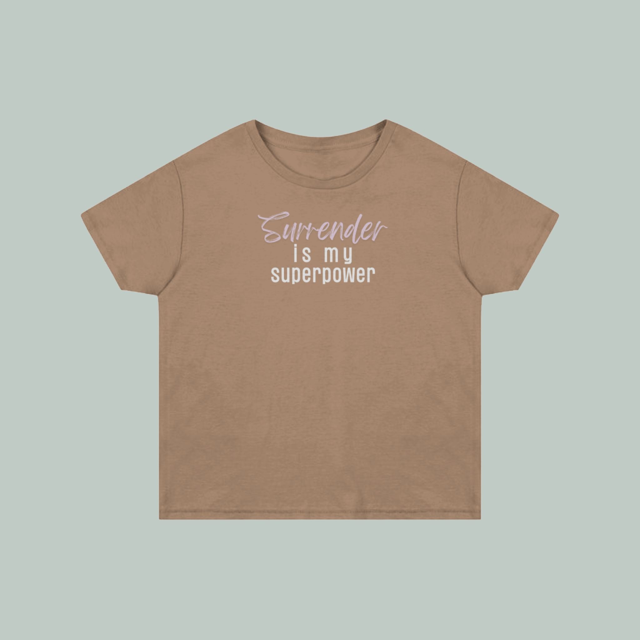 Superpower | Perfect Length S/S Tee Latte