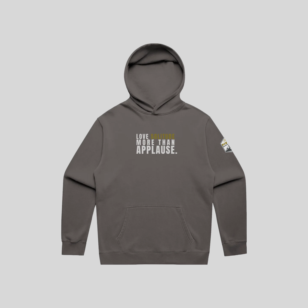 The Signature | Love Solitude More Than Applause Faded Grey