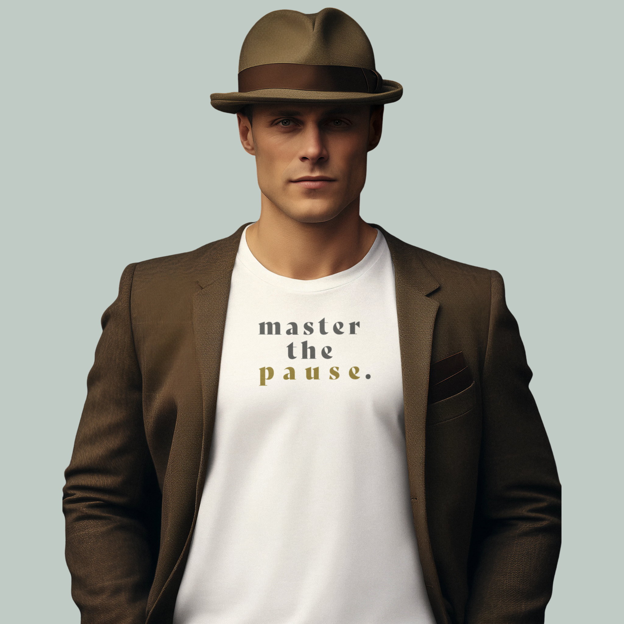 Pause | Staple L/S Tee White