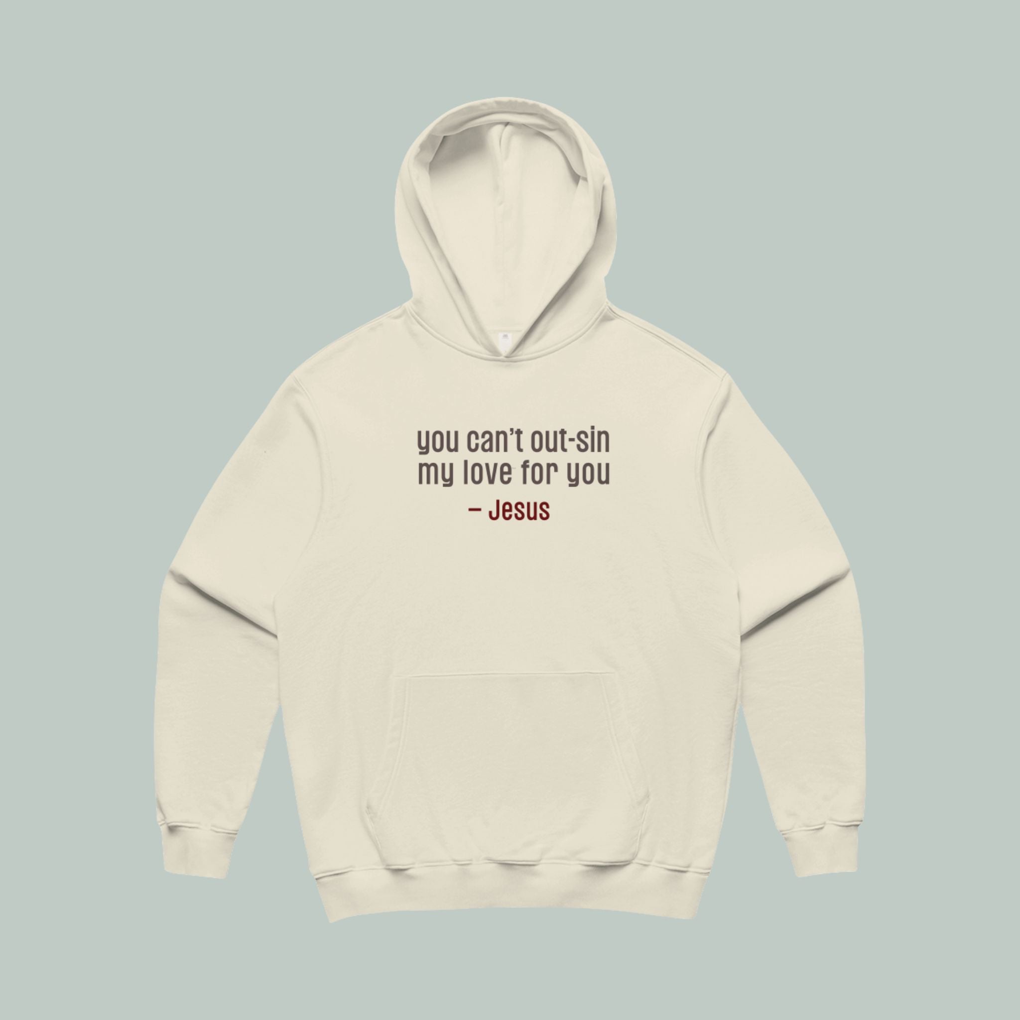 Out-Sin | Ultimate Hoodie Natural