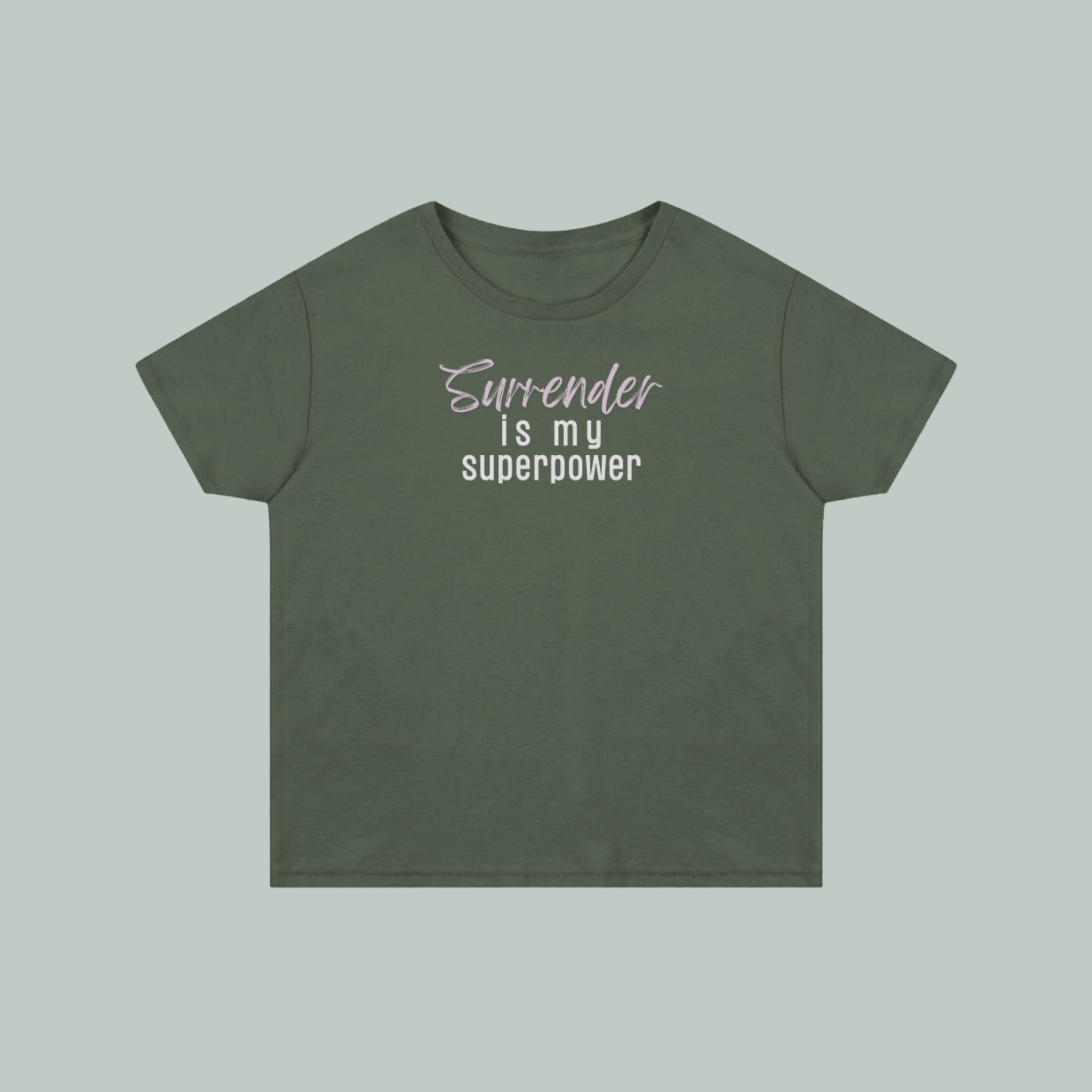 Superpower | Perfect Length S/S Tee Pine