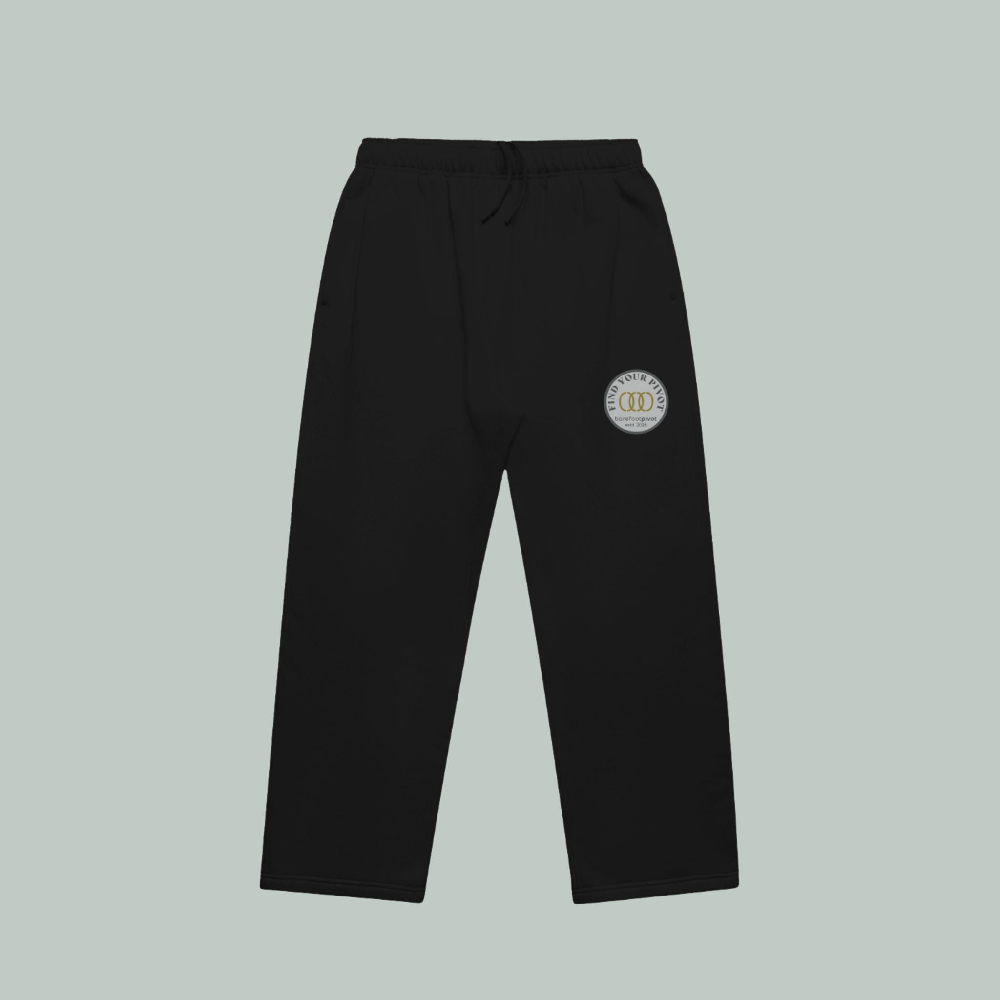 Track Pant | ECO | Relaxed Cuffless Black