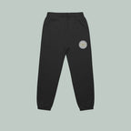 Track Pants | Relaxed Elastic Cuff Black