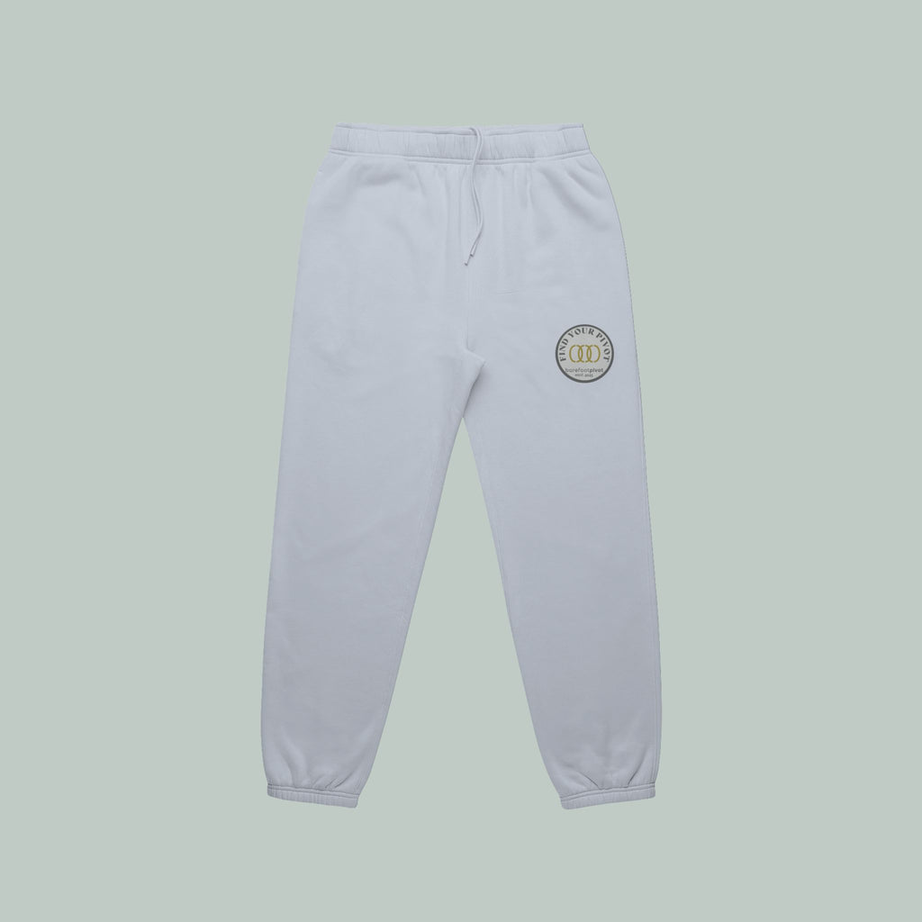 Track Pants | Relaxed Elastic Cuff Powder