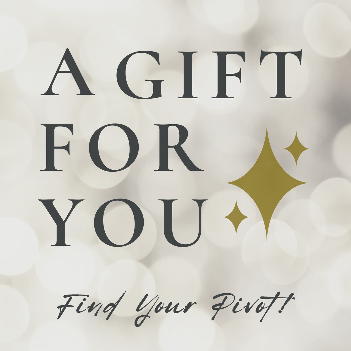Find Your Pivot | Send a Gift Card/s