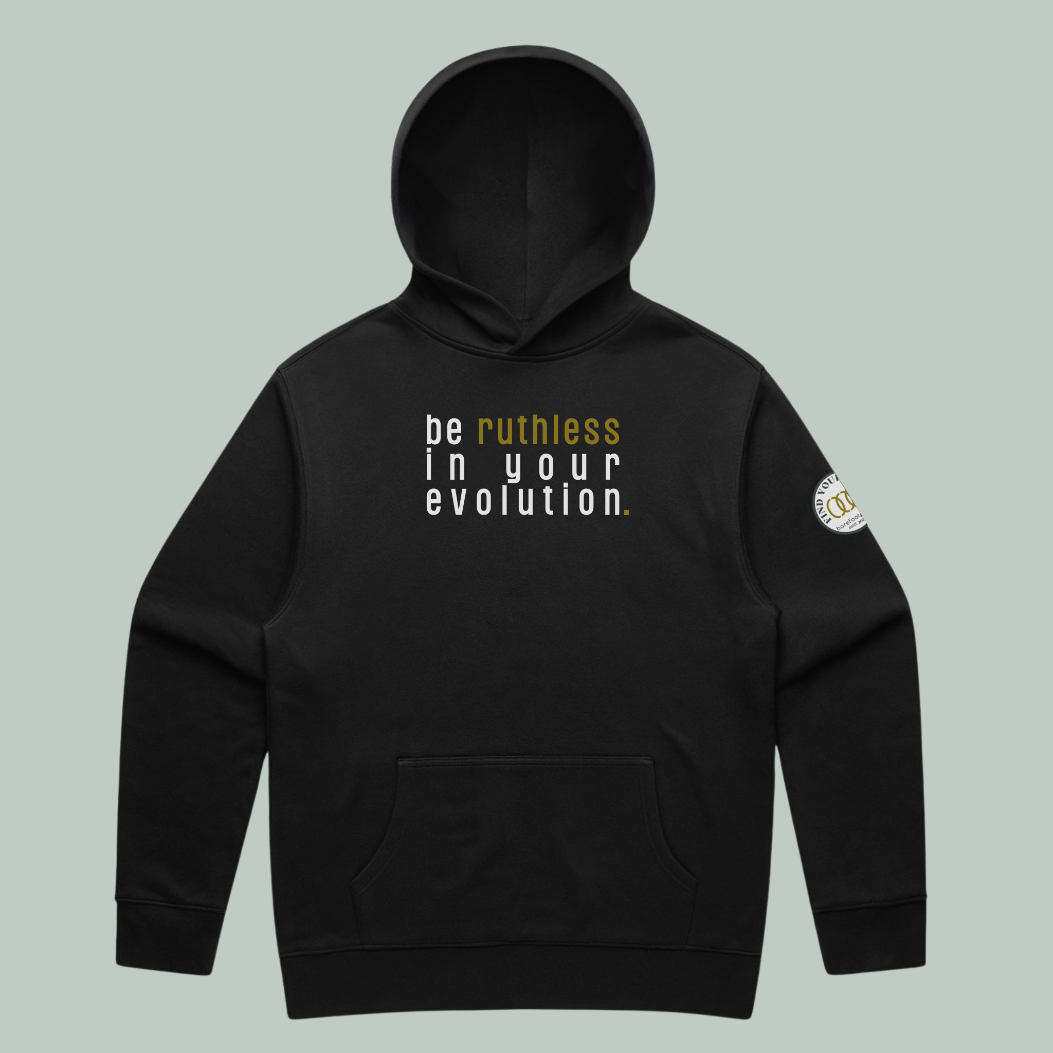 Ruthless | ECO | Relaxed Hoodie Black