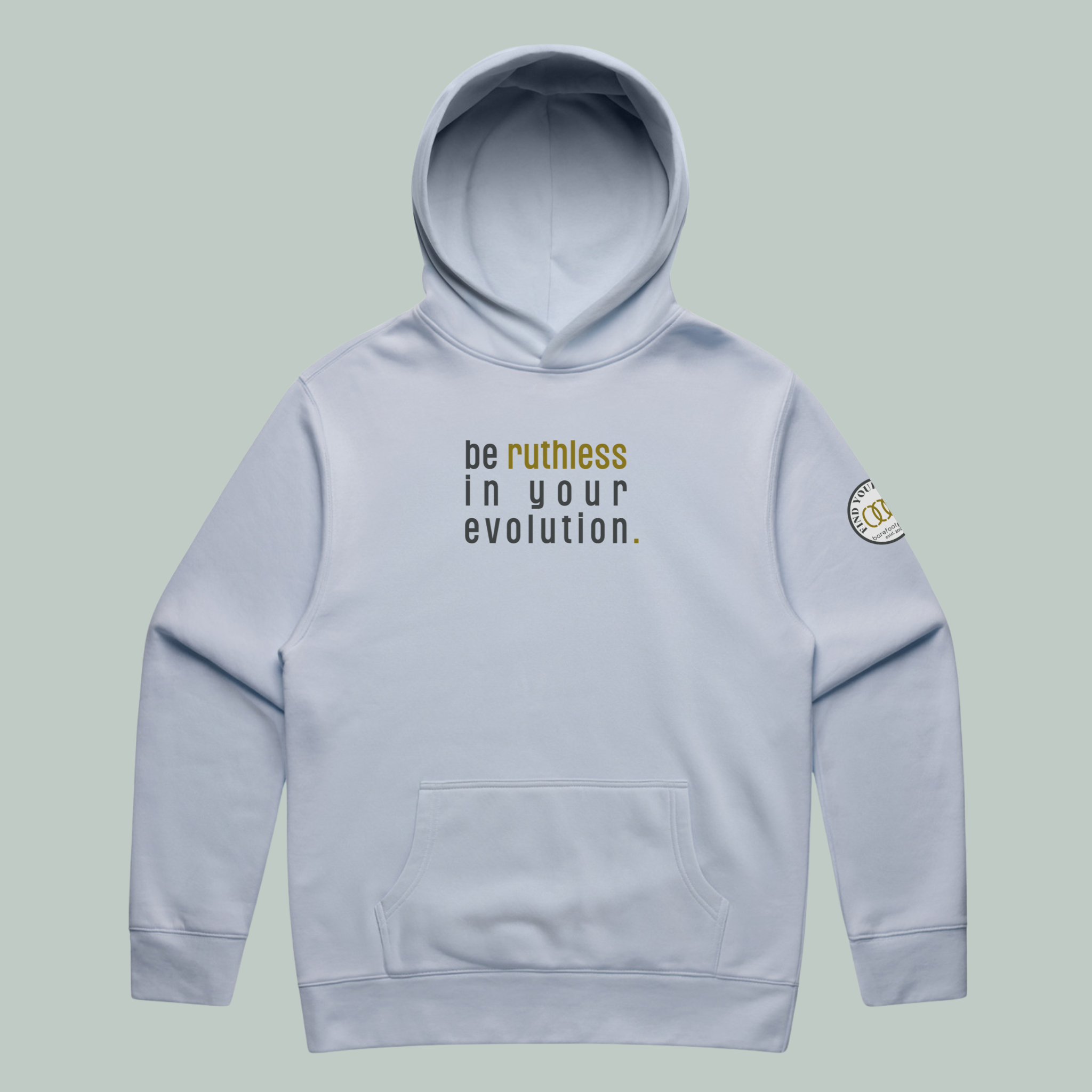 Ruthless | ECO | Relaxed Hoodie Powder